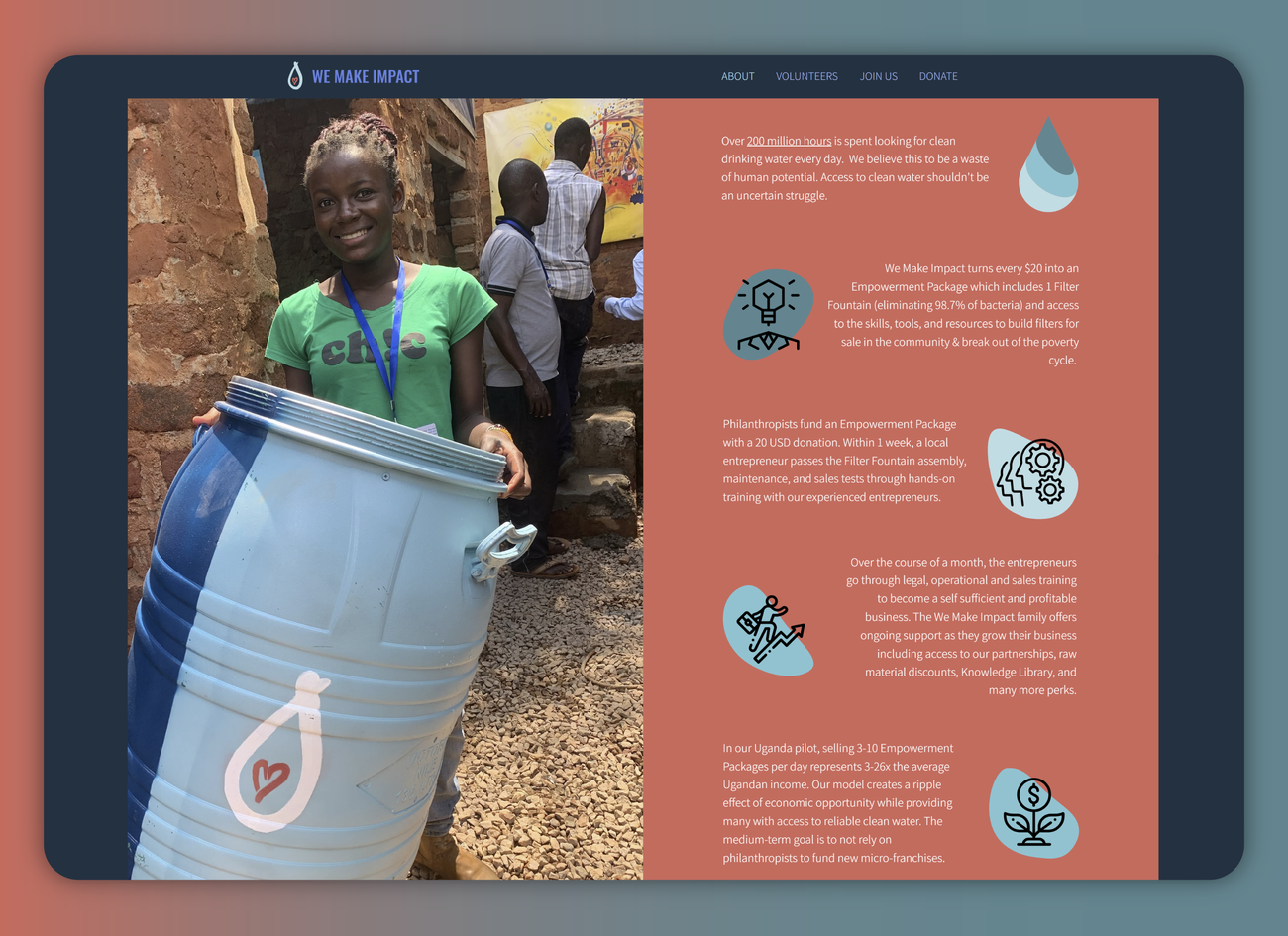 A Not-For-Profit Water Filtration Empowerment Group
